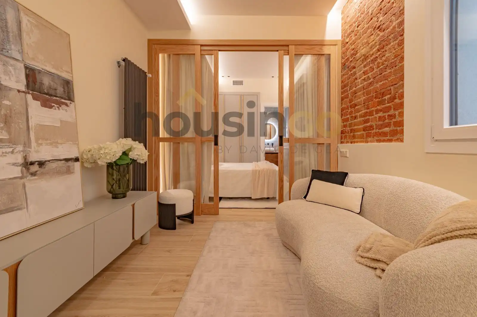 Schlafzimmer von Wohnung zum Verkauf in Barrio de Salamanca