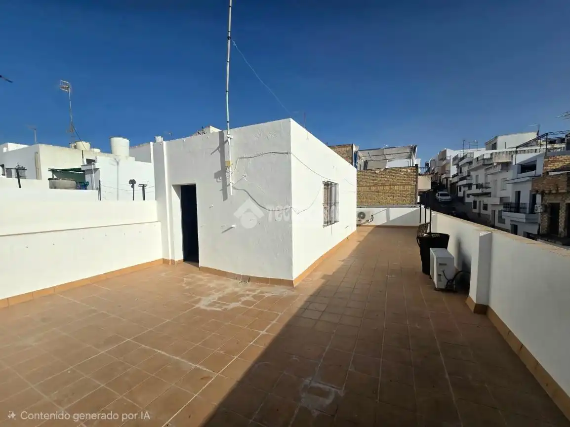 Vista exterior de Casa adosada en venta en Morón de la Frontera