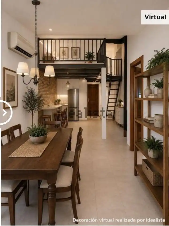 Kitchen of Attic for sale in Albacete  with Air Conditioner, Heating and Terrace