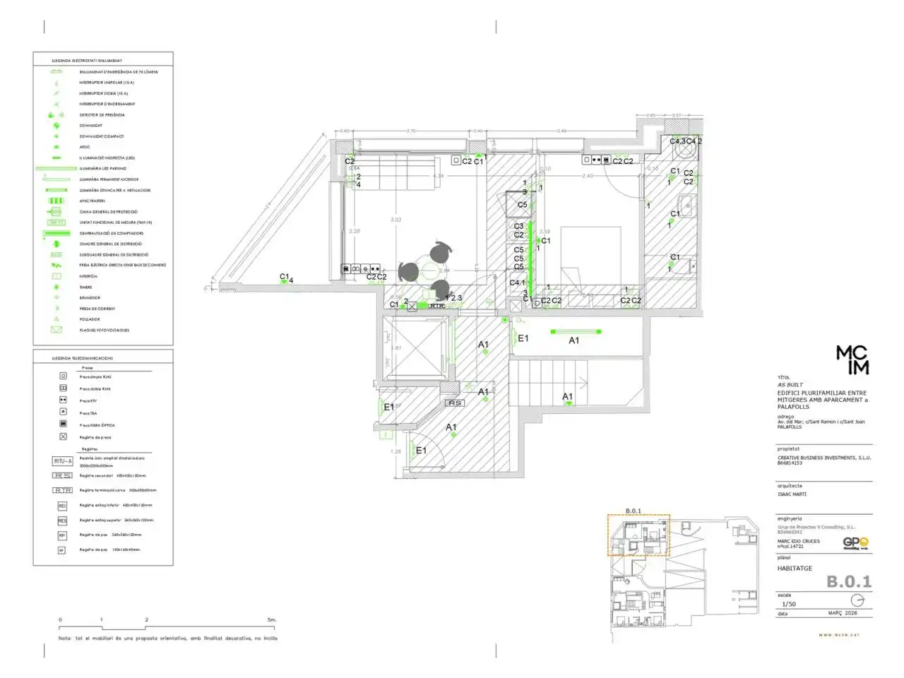 Wohnung mit Terrasse zum Verkauf in Palafolls, imagen 20