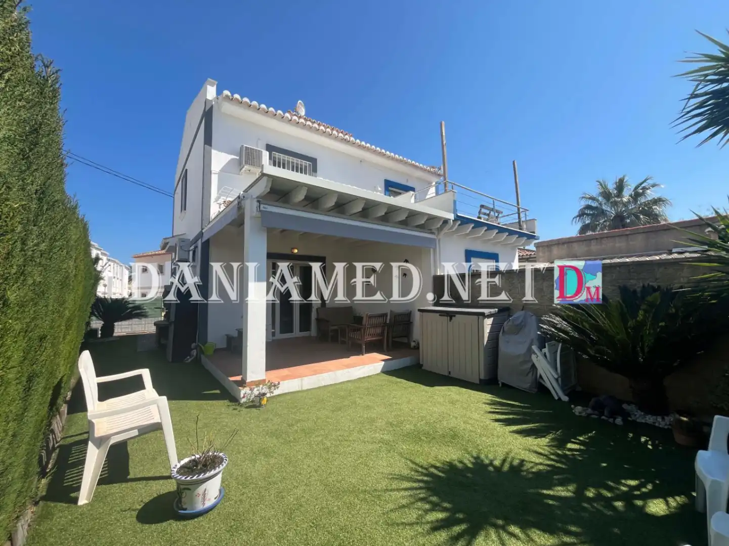 Exterior view of Detached homes for sale in Oliva  with Air Conditioner, Heating and Terrace