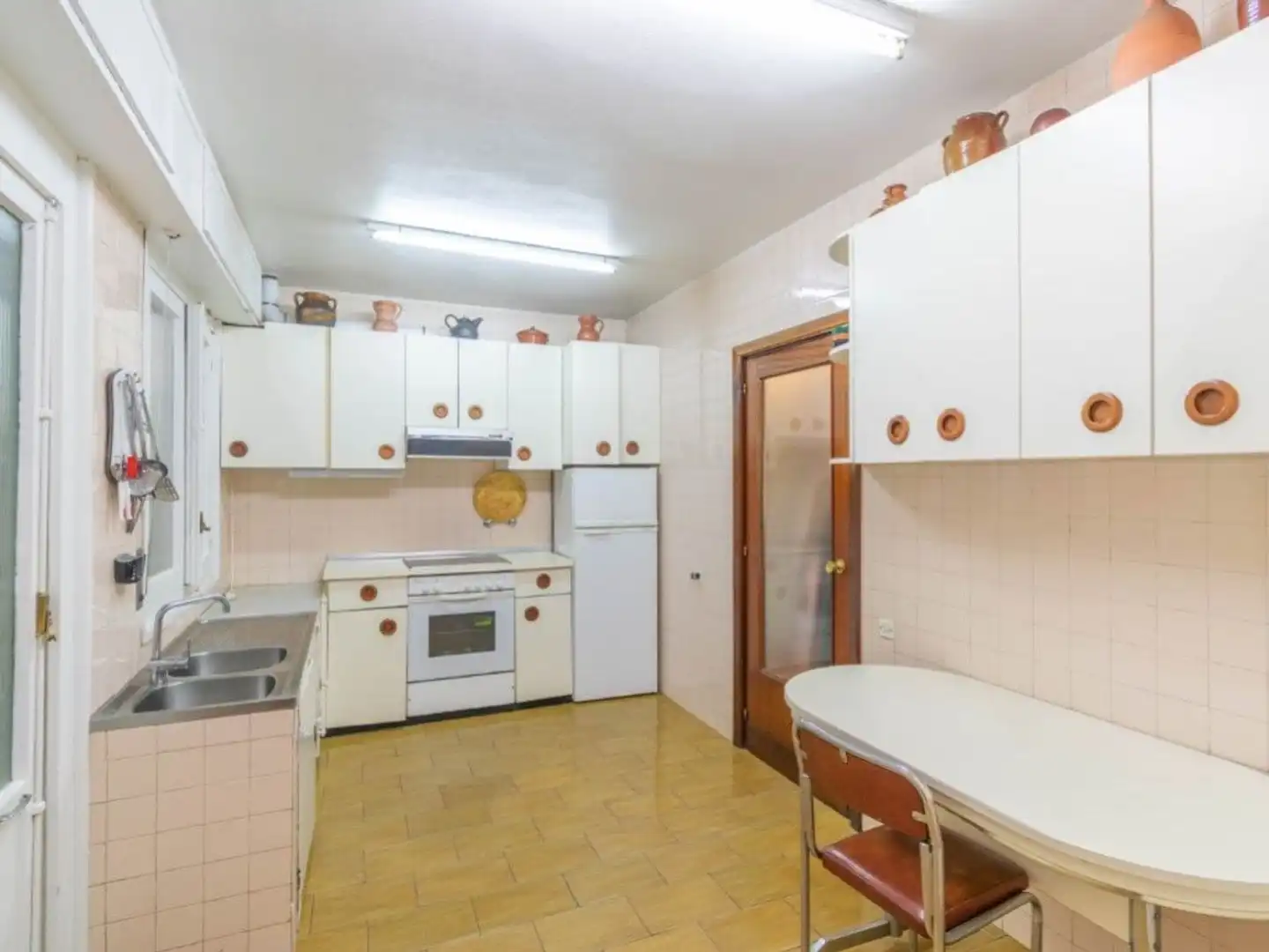 Kitchen of Flat for sale in  Pamplona / Iruña  with Heating and Storage room