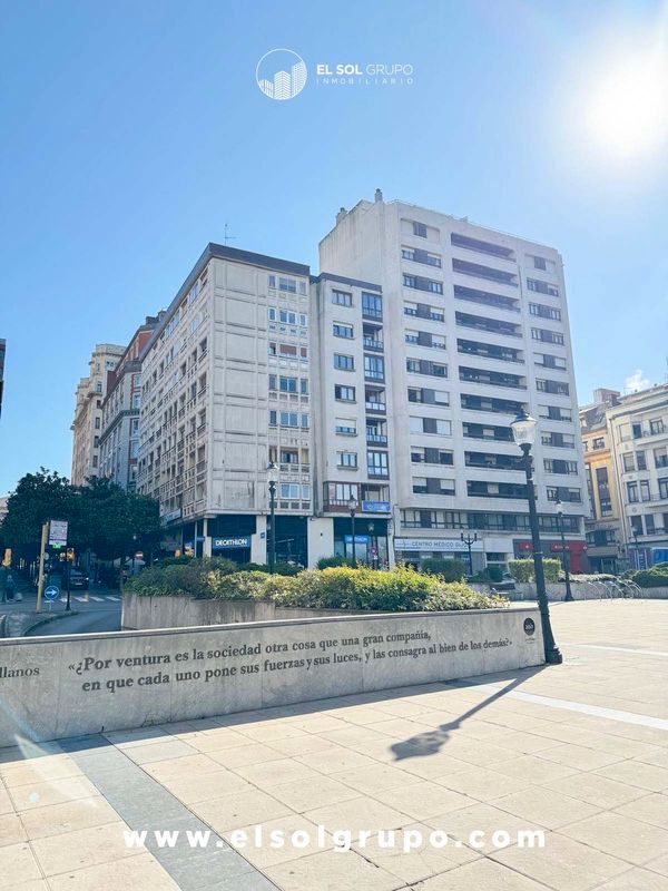 Exterior view of Flat for sale in Gijón   with Heating and Parquet flooring