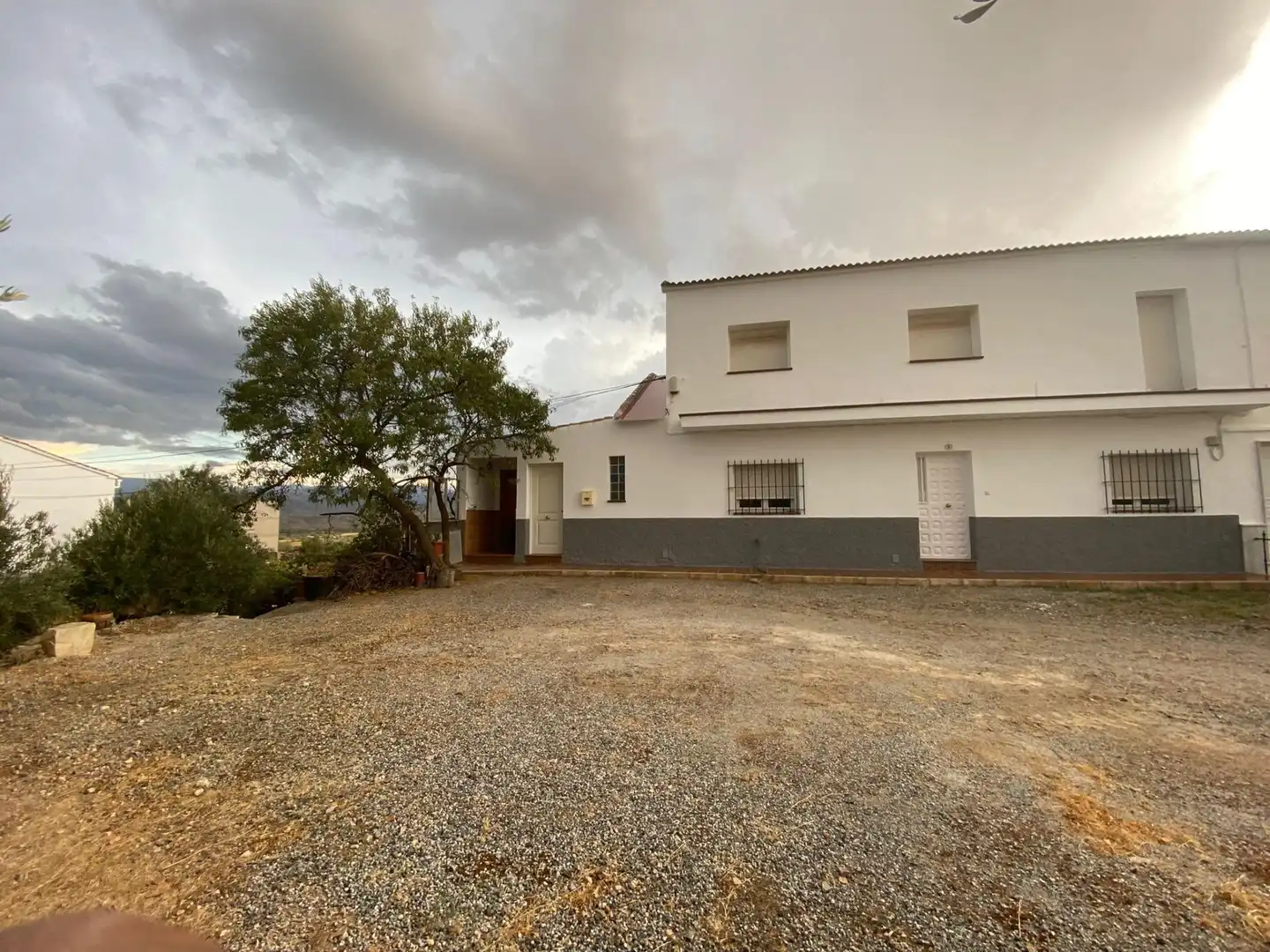 Vista exterior de Finca rústica en venda en Alcóntar amb Jardí privat, Traster i Balcó