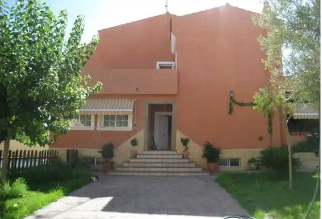 Exterior view of Houses for sale in Aspe  with Air Conditioner, Terrace and Swimming Pool