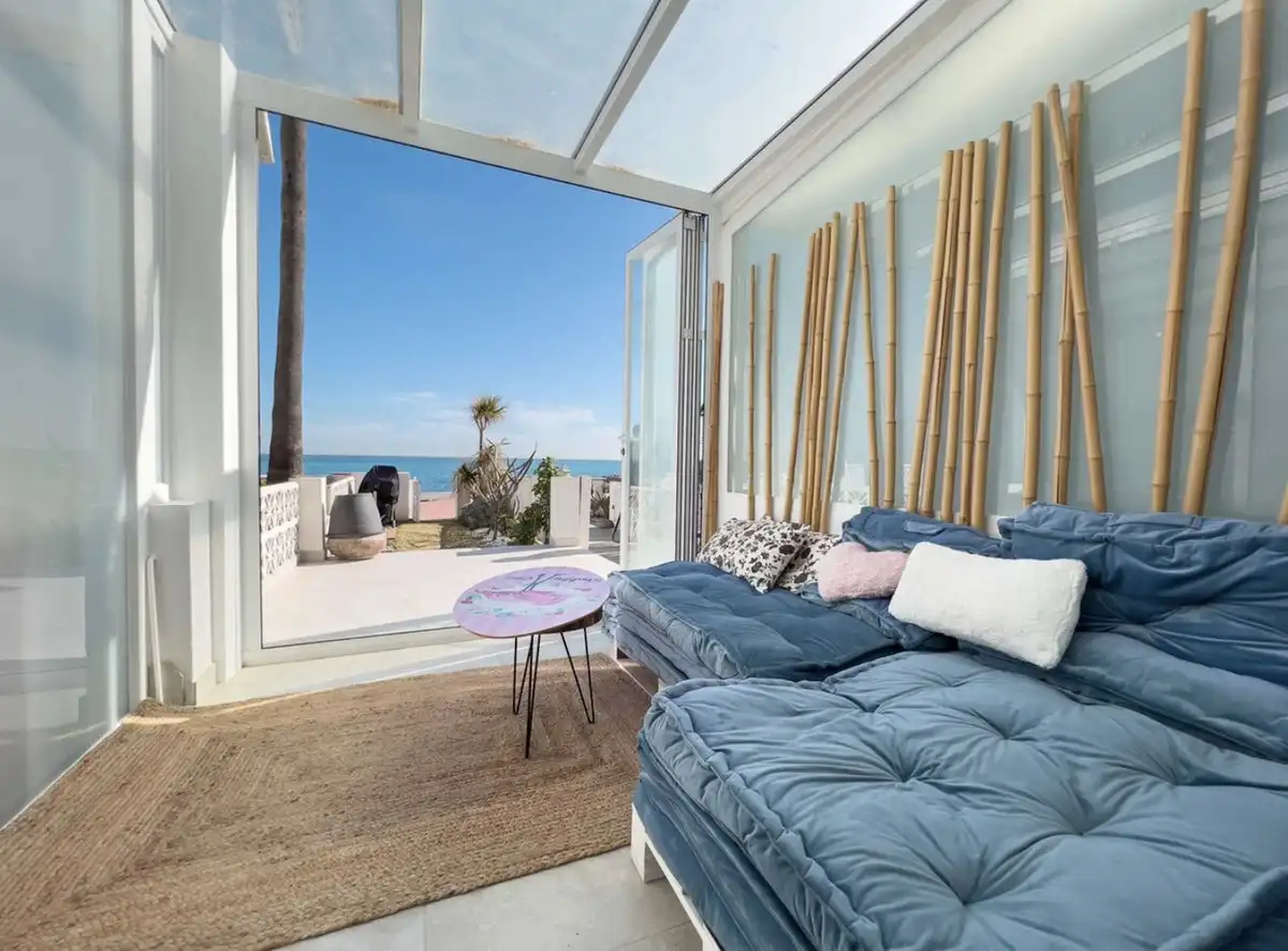 Balcony of Detached homes for sale in Manilva  with Air Conditioner, Private garden and Terrace