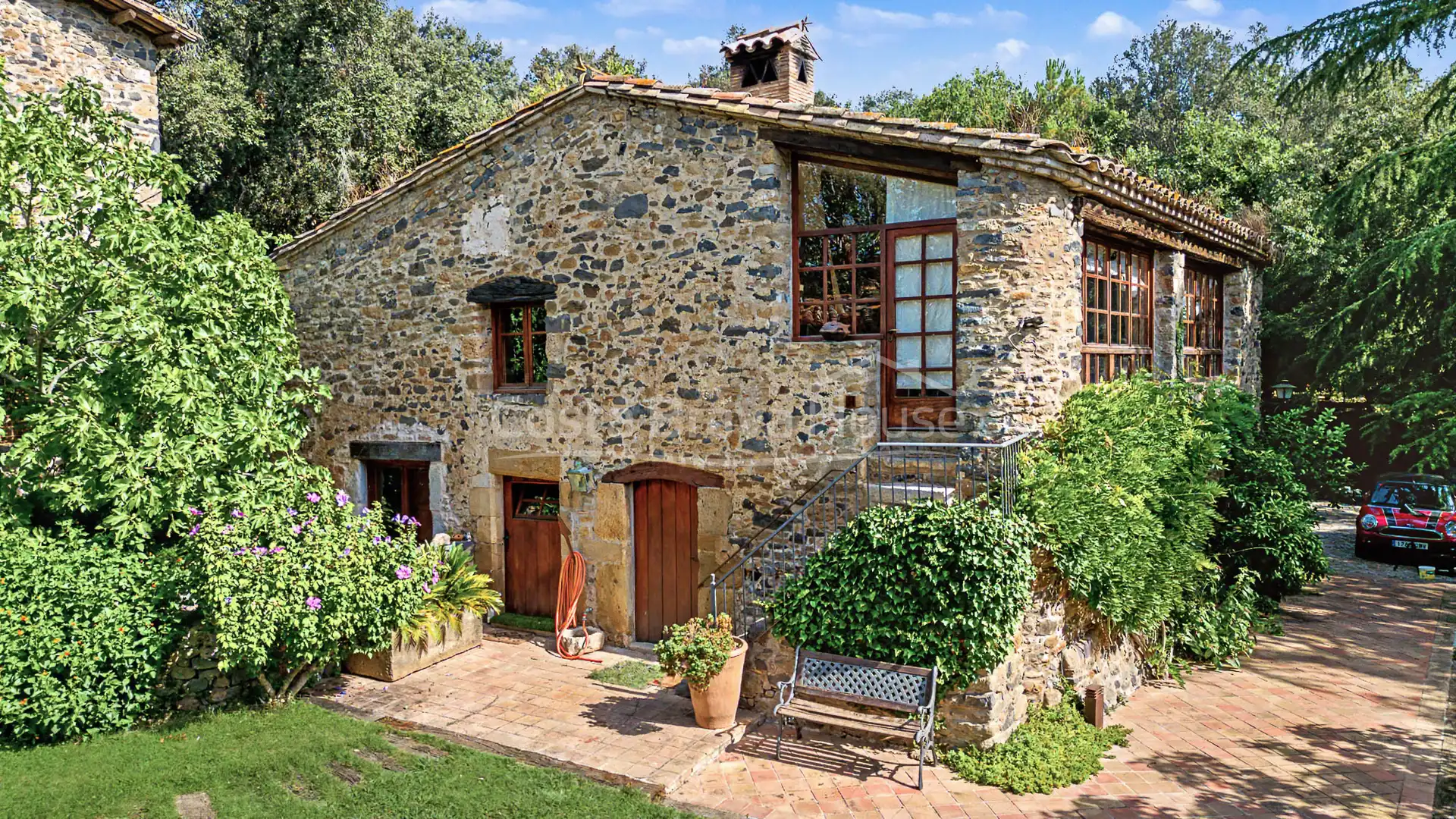 Vista exterior de Finca rústica en venda en Sant Gregori amb Aire condicionat, Calefacció i Jardí privat