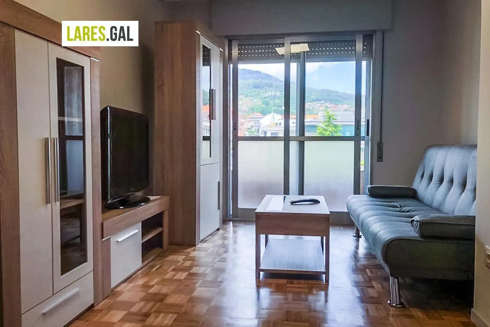 Living room of Flat for rent in Moaña  with Heating, Terrace and Storage room