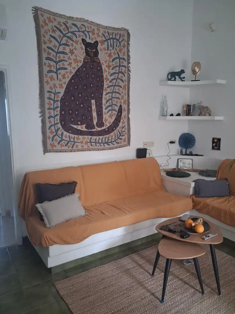 Sala de estar de Casa o chalet de alquiler en San Bartolomé de Tirajana con Aire acondicionado, Terraza y Amueblado