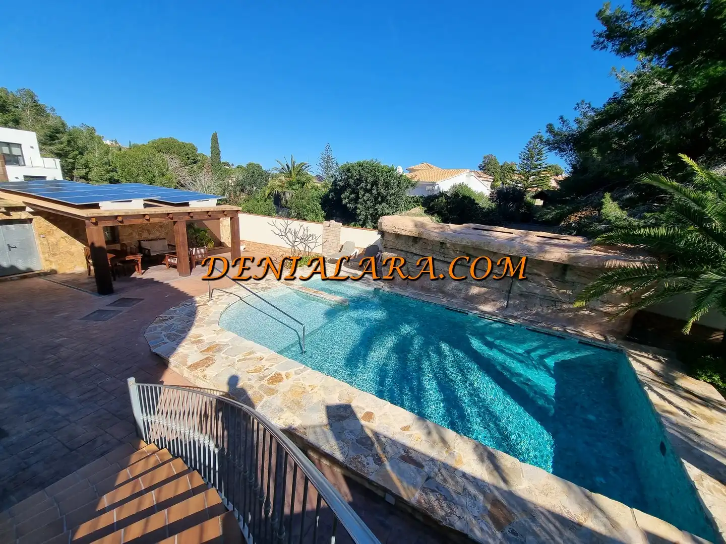 Garden of Houses for sale in Dénia  with Air Conditioner, Heating and Private garden