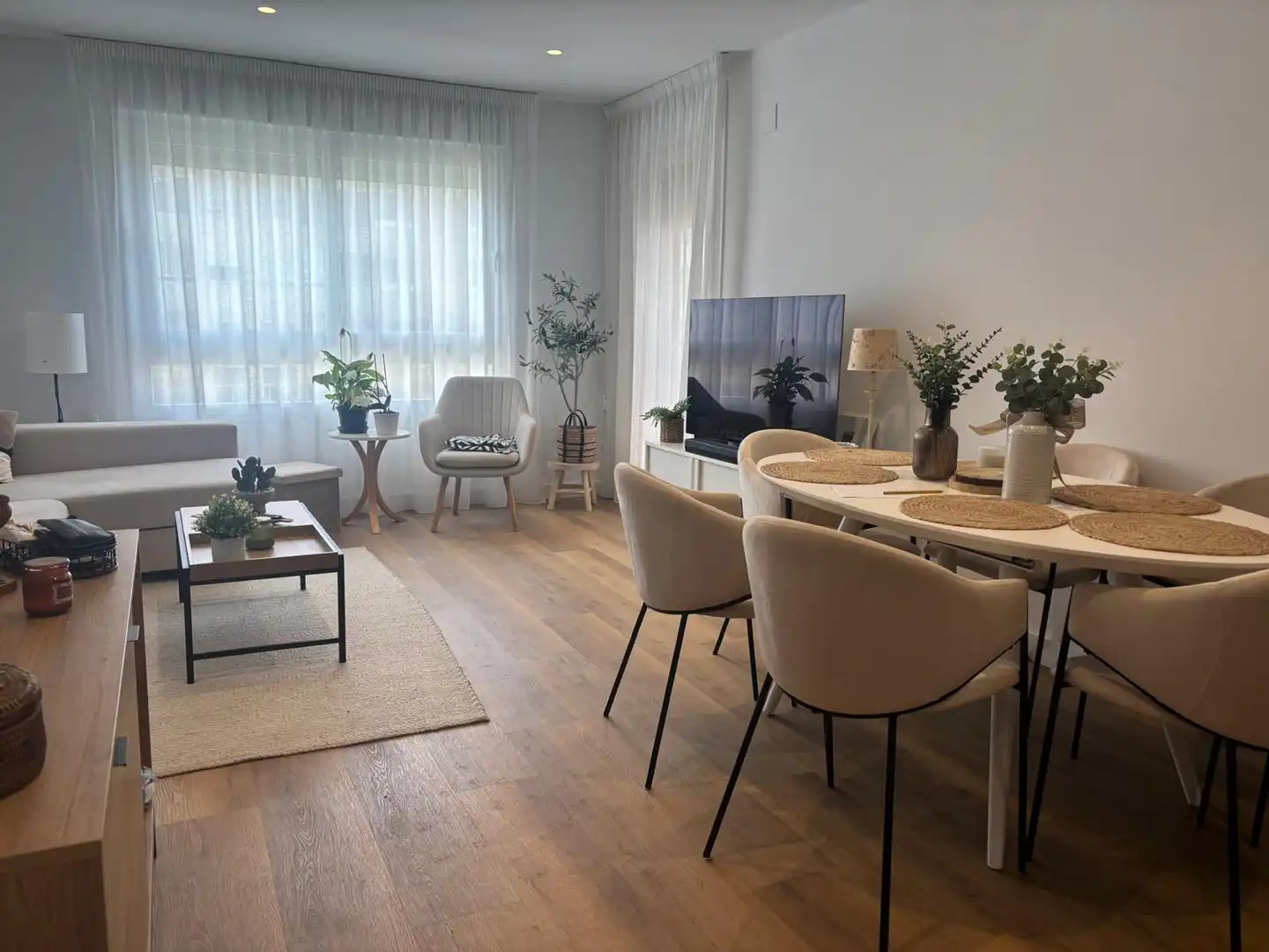 Sala d'estar de Apartament en venda en Málaga amb Terrassa i Balcó