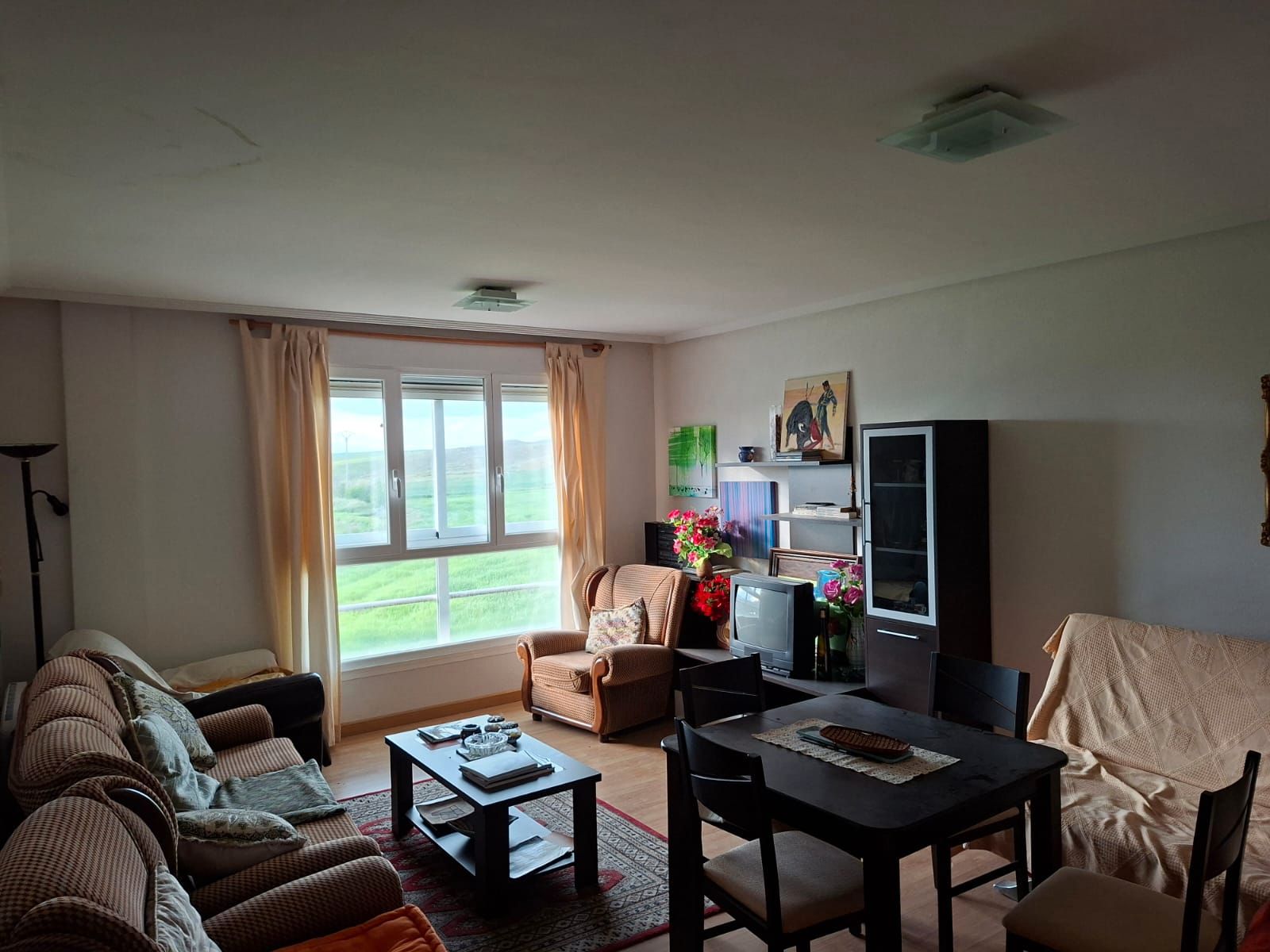 Sala d'estar de Pis en venda en Arapiles amb Calefacció i Moblat