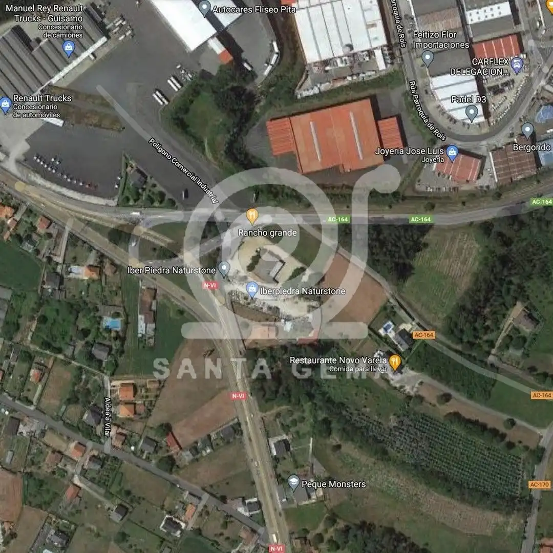 Terreny residencial en venda a Bergondo
