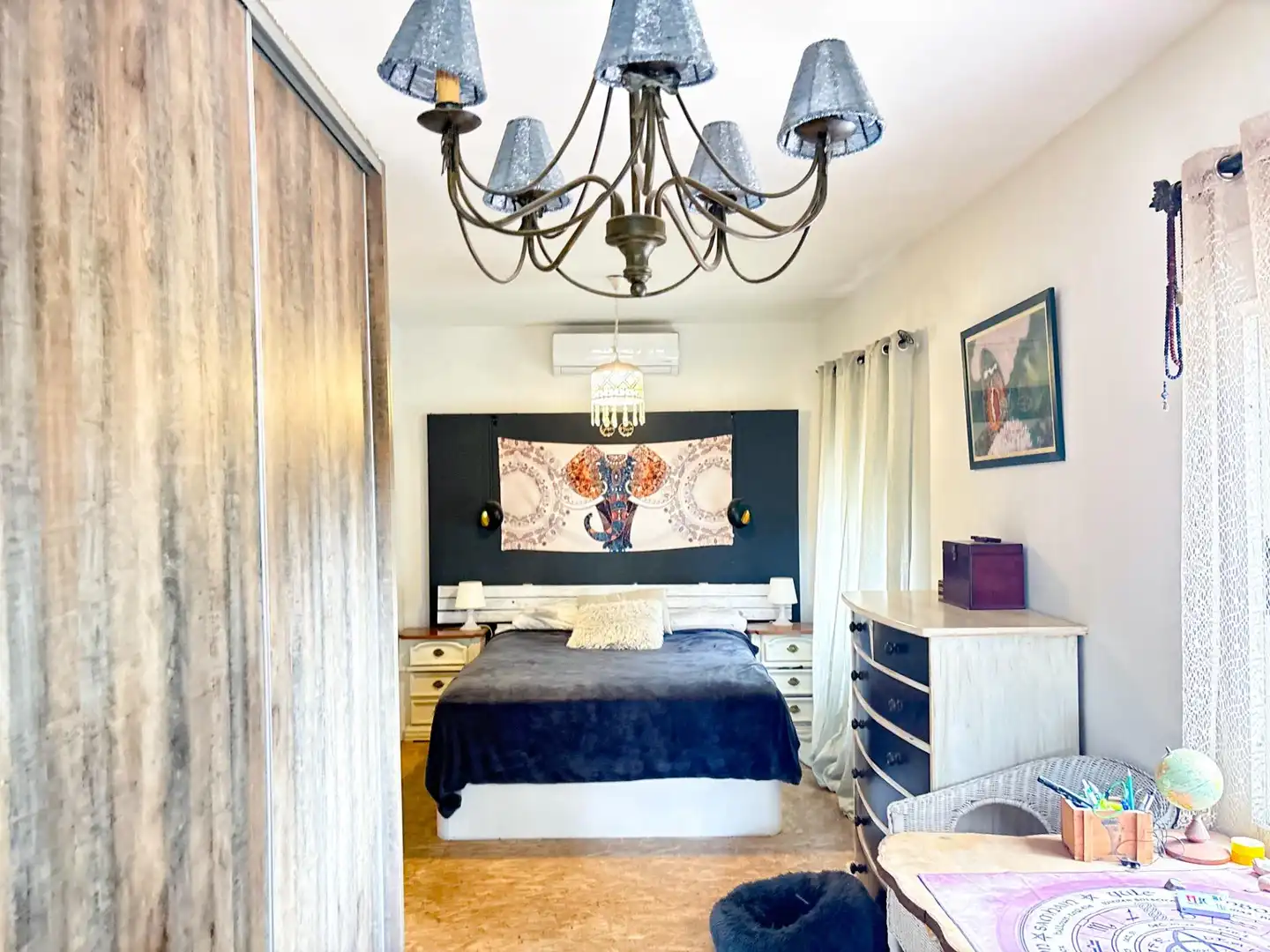 Habitación de Casa o chalet en venta en Tibi con Aire acondicionado, Calefacción y Jardín privado