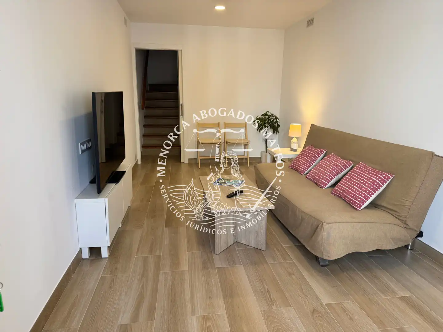 Sala d'estar de Casa adosada en venda en Ciutadella de Menorca amb Aire condicionat, Calefacció i Terrassa