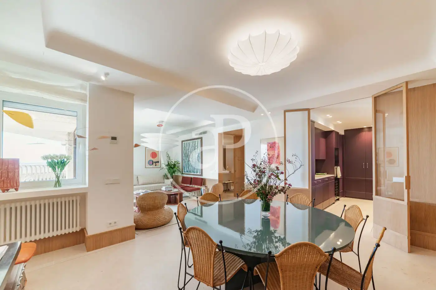 Esszimmer von Wohnung zum Verkauf in Madrid mit Klimaanlage, Heizung und Terrasse