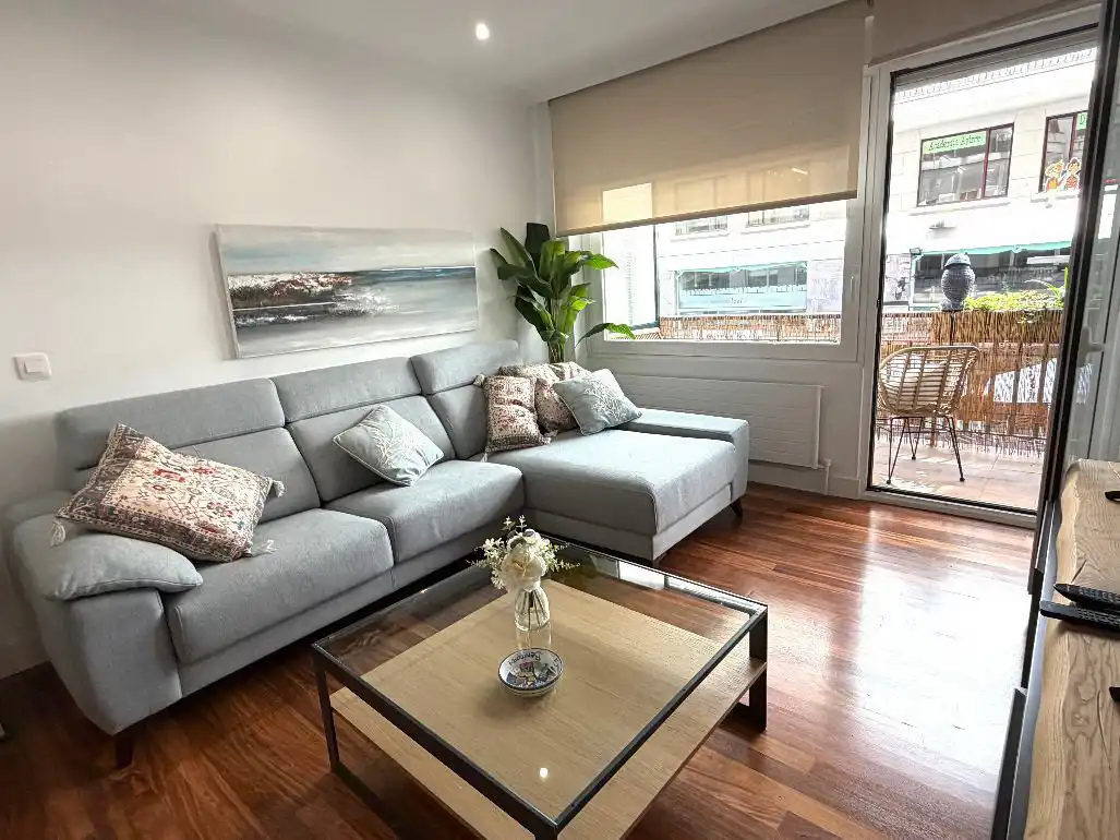 Wohnzimmer von Wohnung zum Verkauf in Getxo  mit Heizung, Terrasse und Internet
