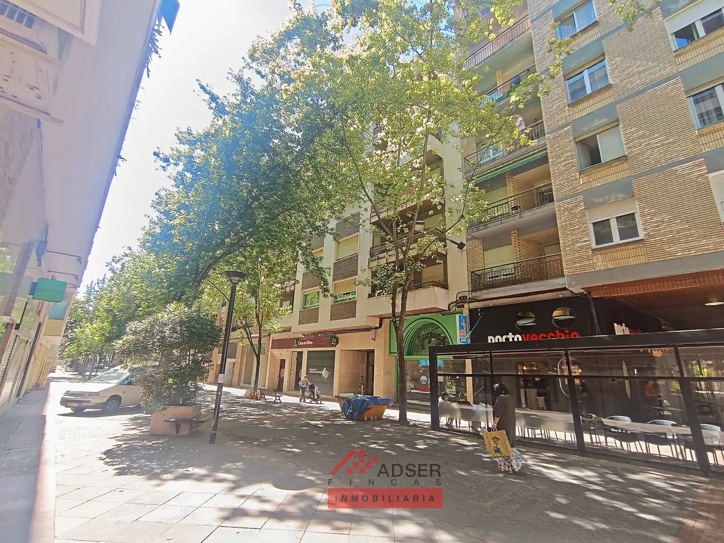 Vista exterior de Piso en venta en  Logroño con Calefacción, Parquet y Terraza