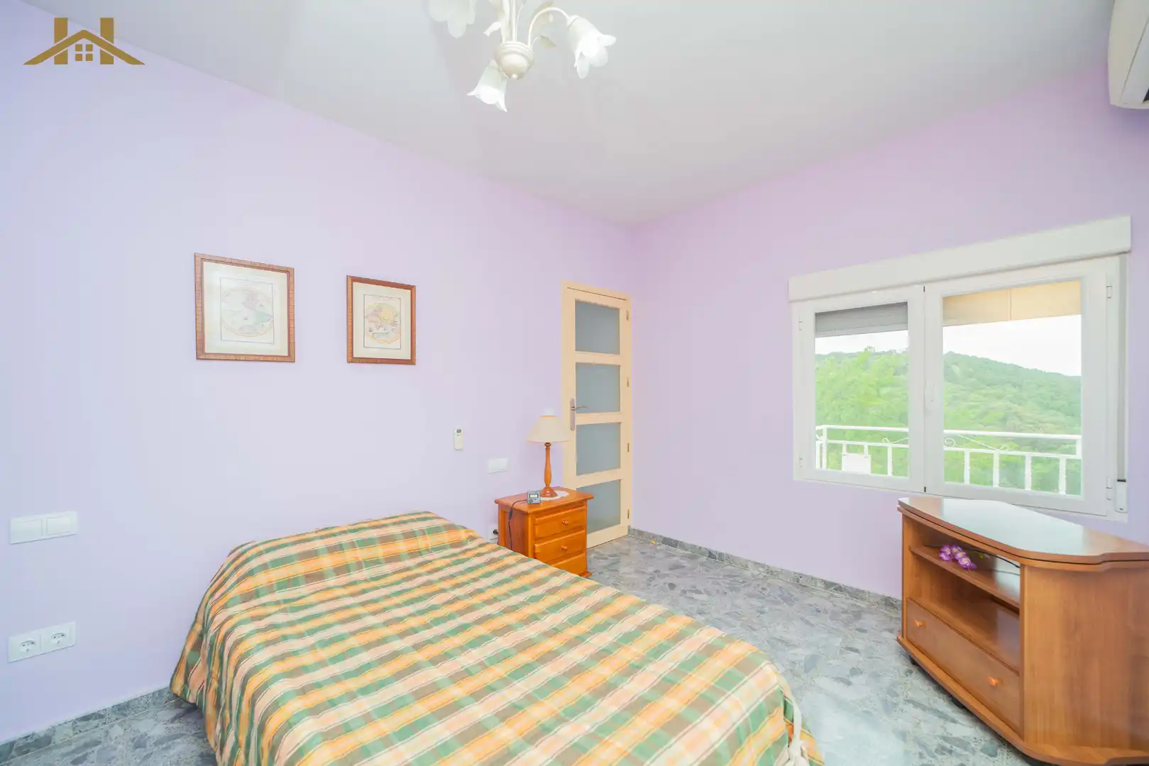 Habitación de Casa o chalet en venta en Aldea del Fresno con Aire acondicionado, Calefacción y Jardín privado