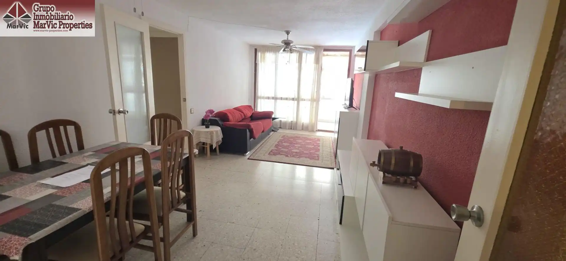 Sala de estar de Piso en venta en Benidorm con Amueblado