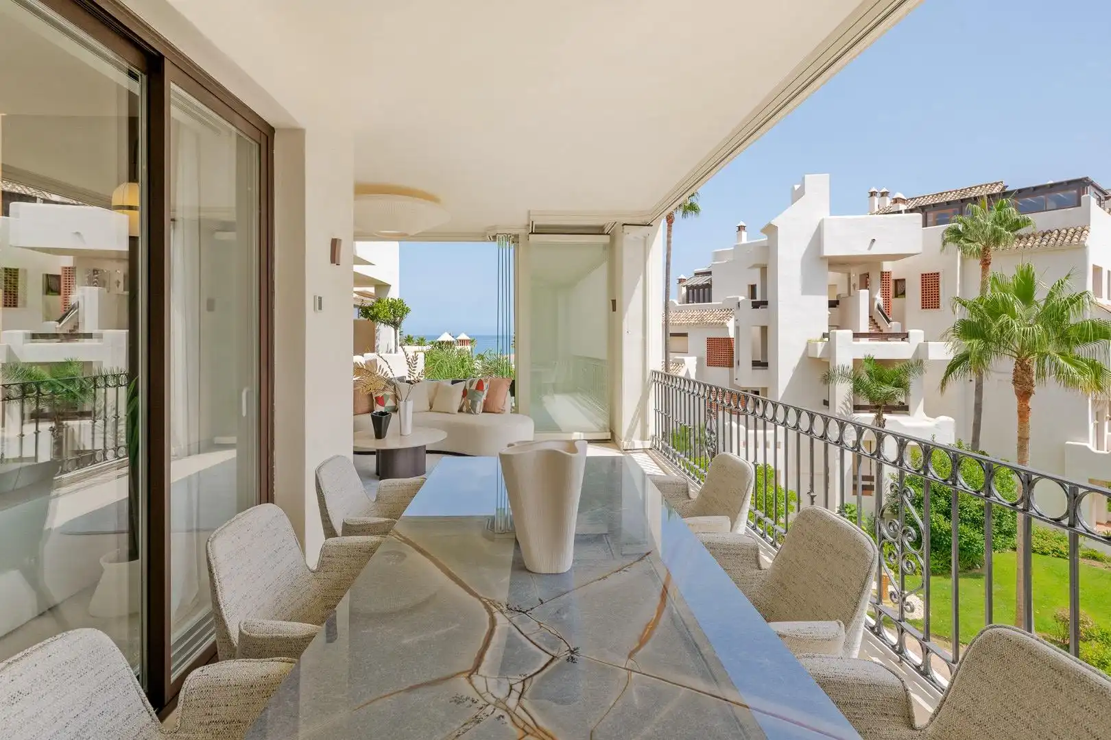 Terrace of Apartments for sale in Estepona  with Air Conditioner, Terrace and Storage room