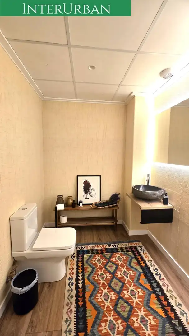 Baño de Piso de alquiler en Llíria con Aire acondicionado, Calefacción y Jardín privado