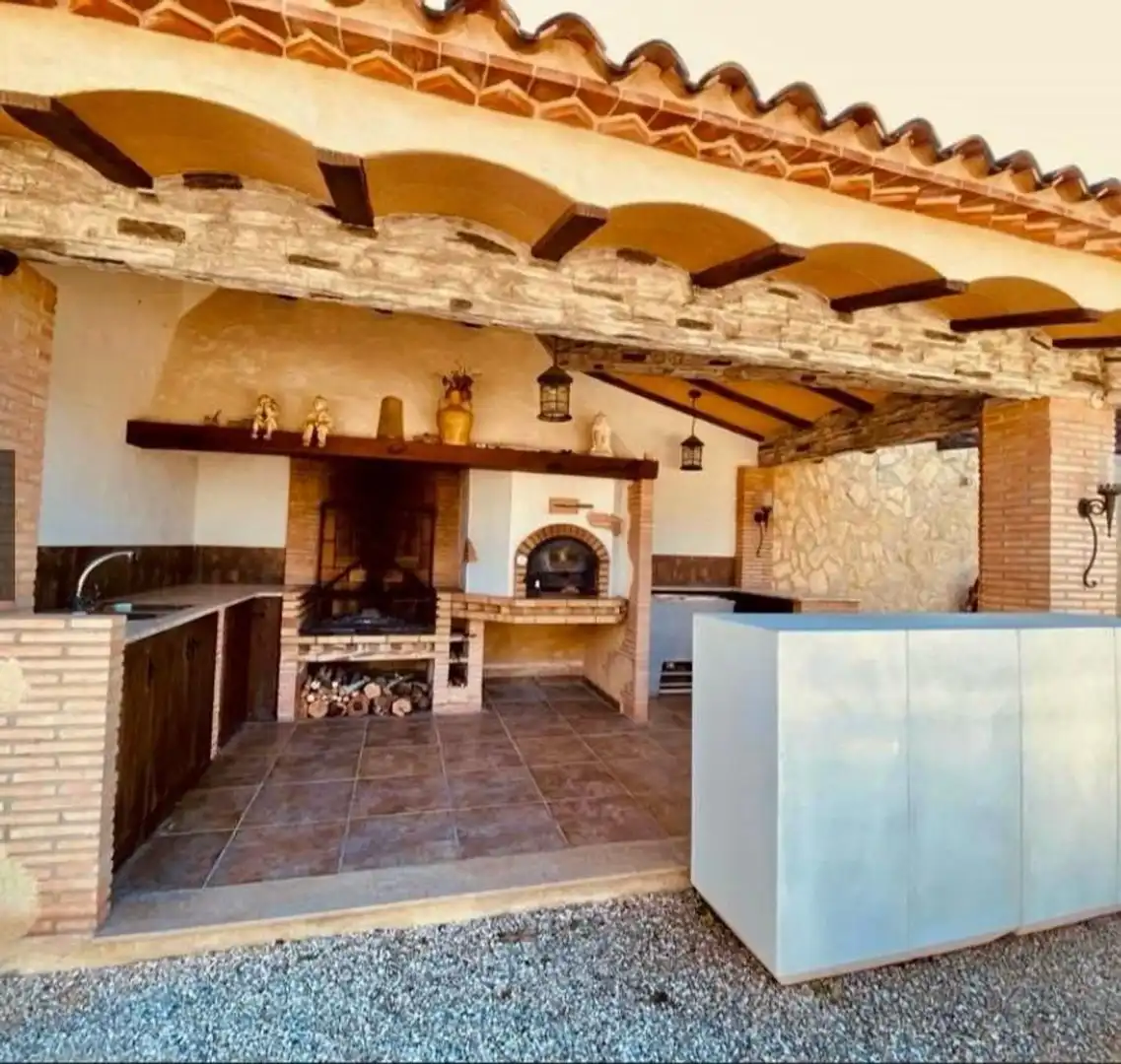 Cuina de Casa o xalet en venda en Albaida amb Aire condicionat, Jardí privat i Traster