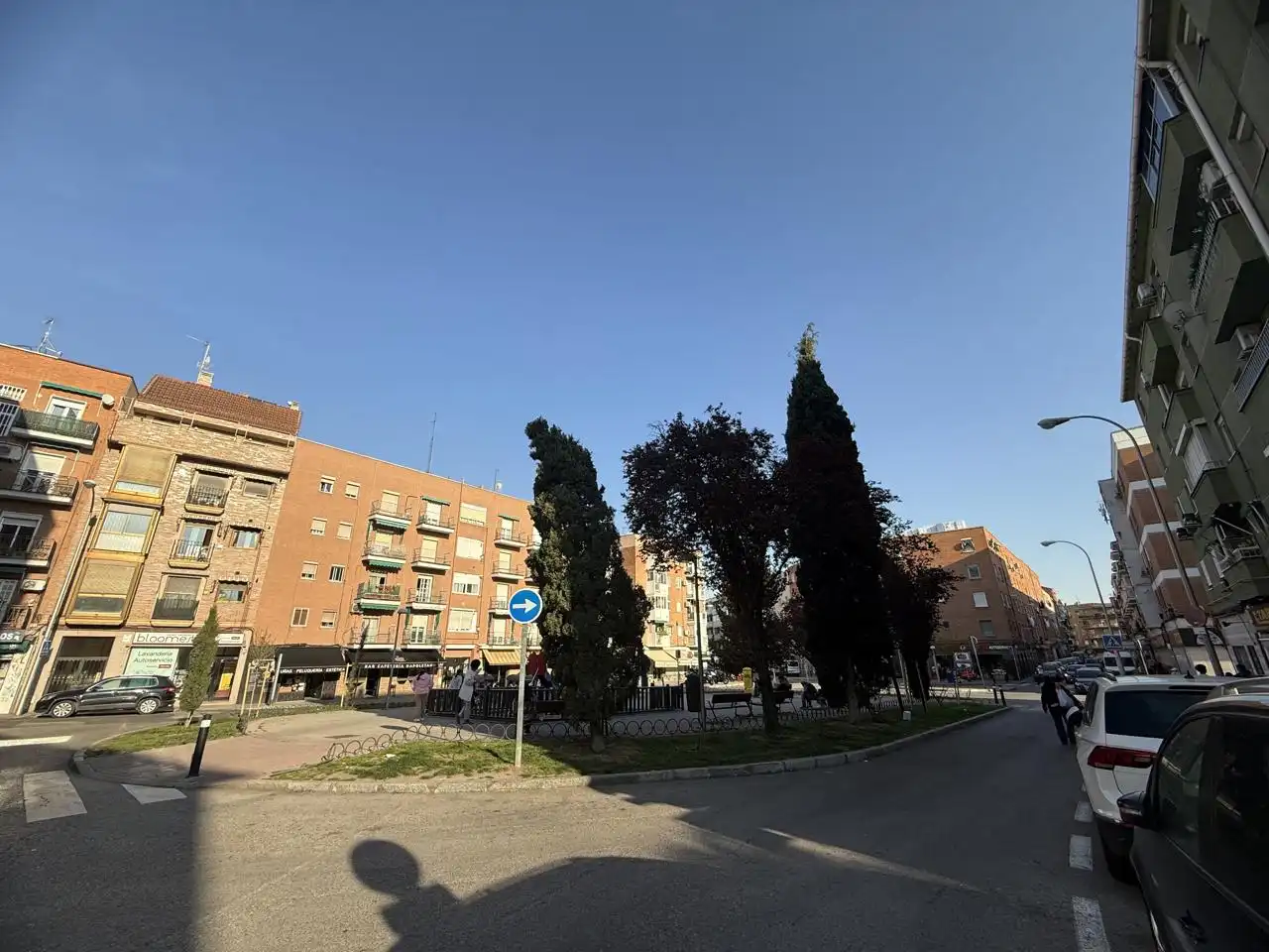 Vista exterior de Planta baixa en venda en Madrid amb Aire condicionat