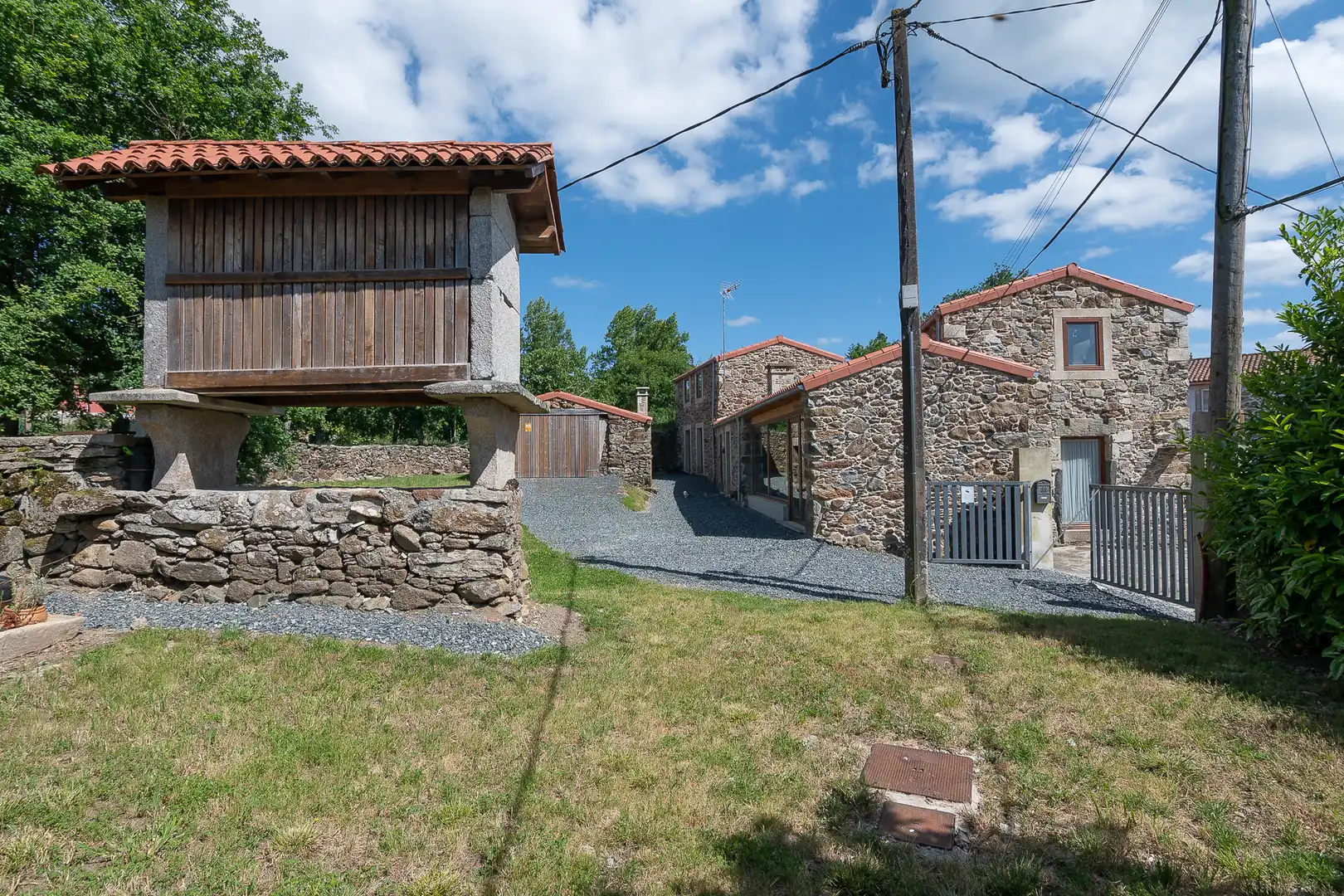 Vista exterior de Finca rústica en venta en Melide