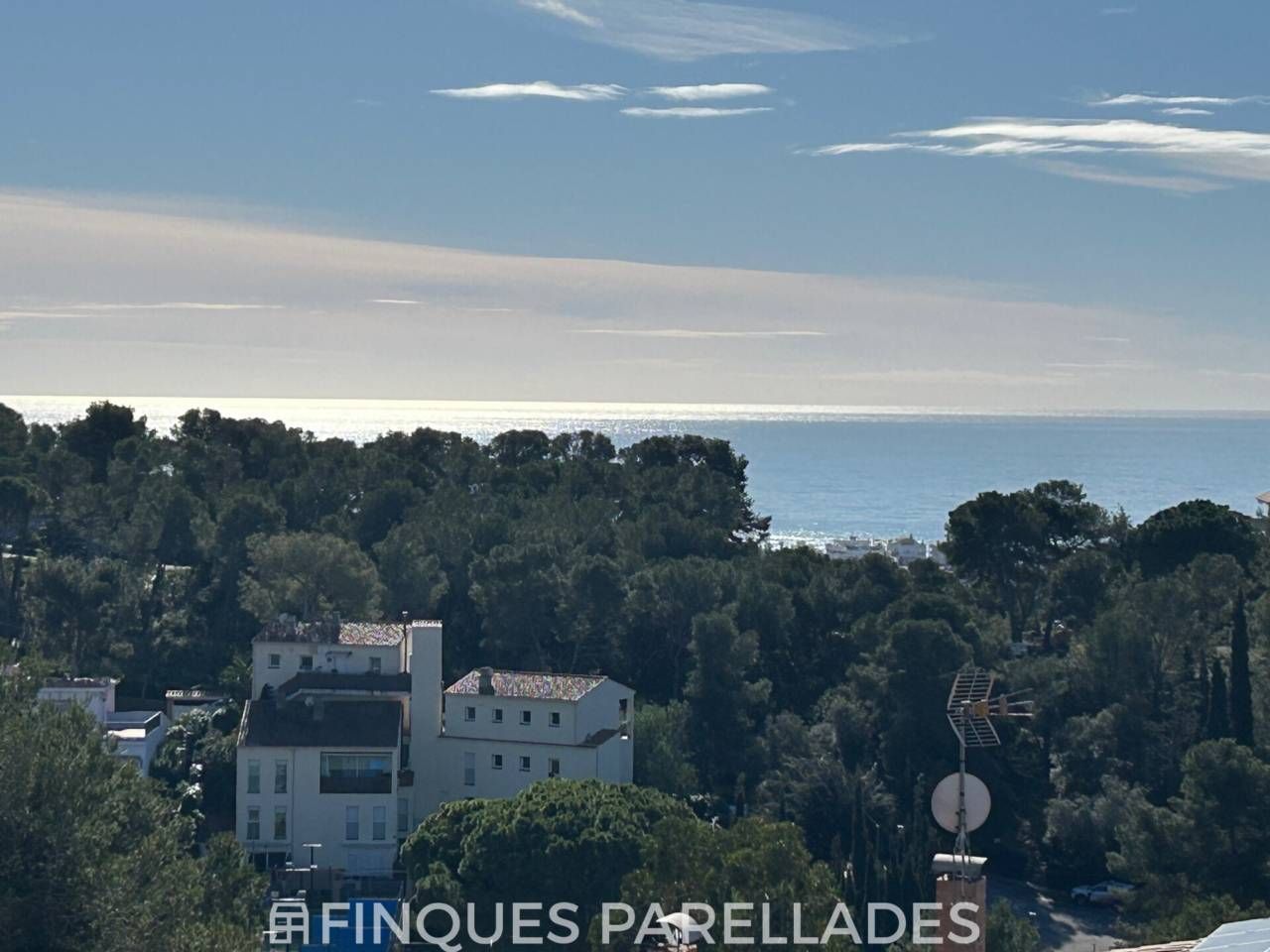 Vista exterior de Casa o xalet en venda en Sitges amb Aire condicionat, Calefacció i Terrassa