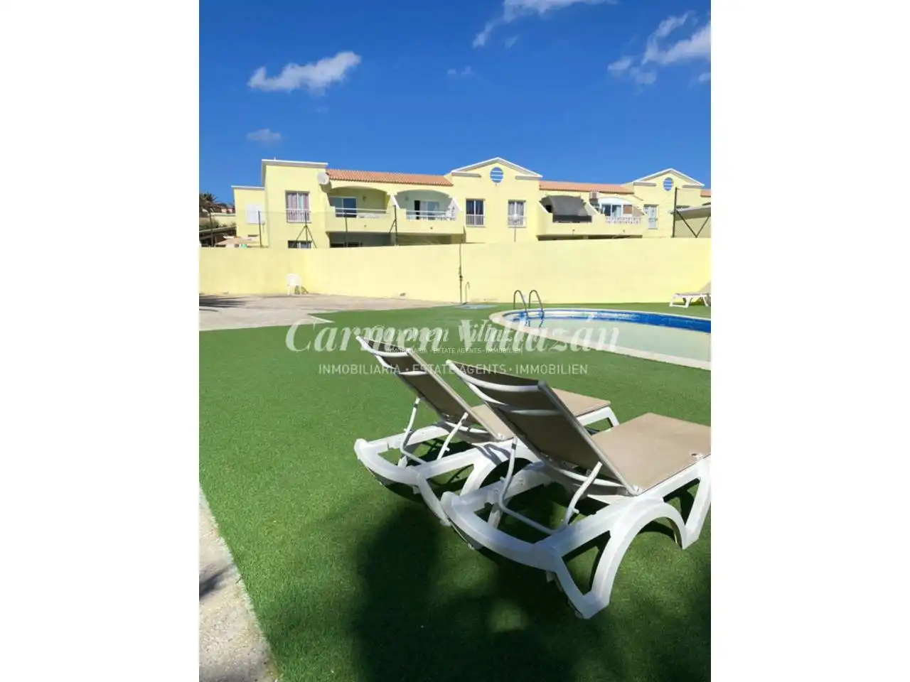 Vista exterior de Apartamento en venta en Pájara con Jardín privado, Terraza y Piscina comunitaria
