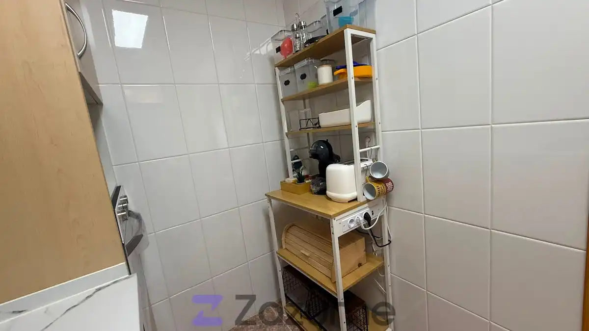 Cuina de Pis de lloguer en Murcia amb Aire condicionat, Calefacció i Terrassa