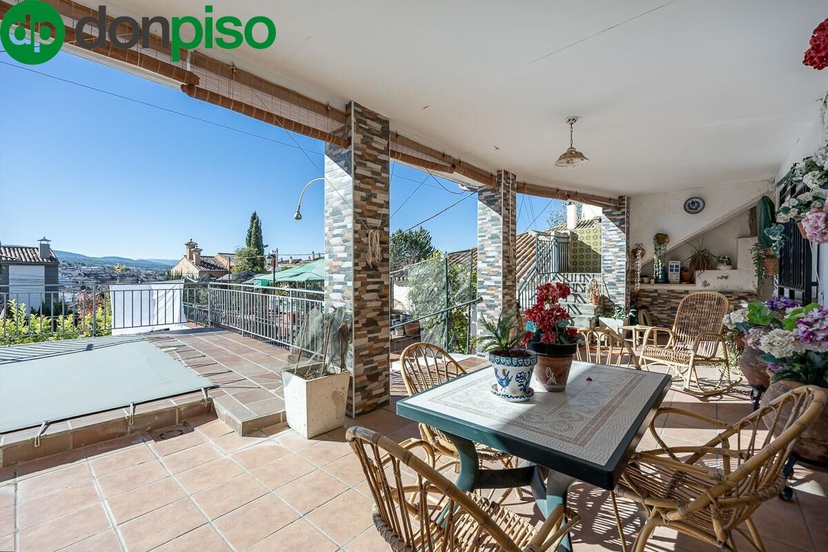 Terrace of Single-family semi-detached for sale in Monachil  with Air Conditioner, Swimming Pool and Balcony