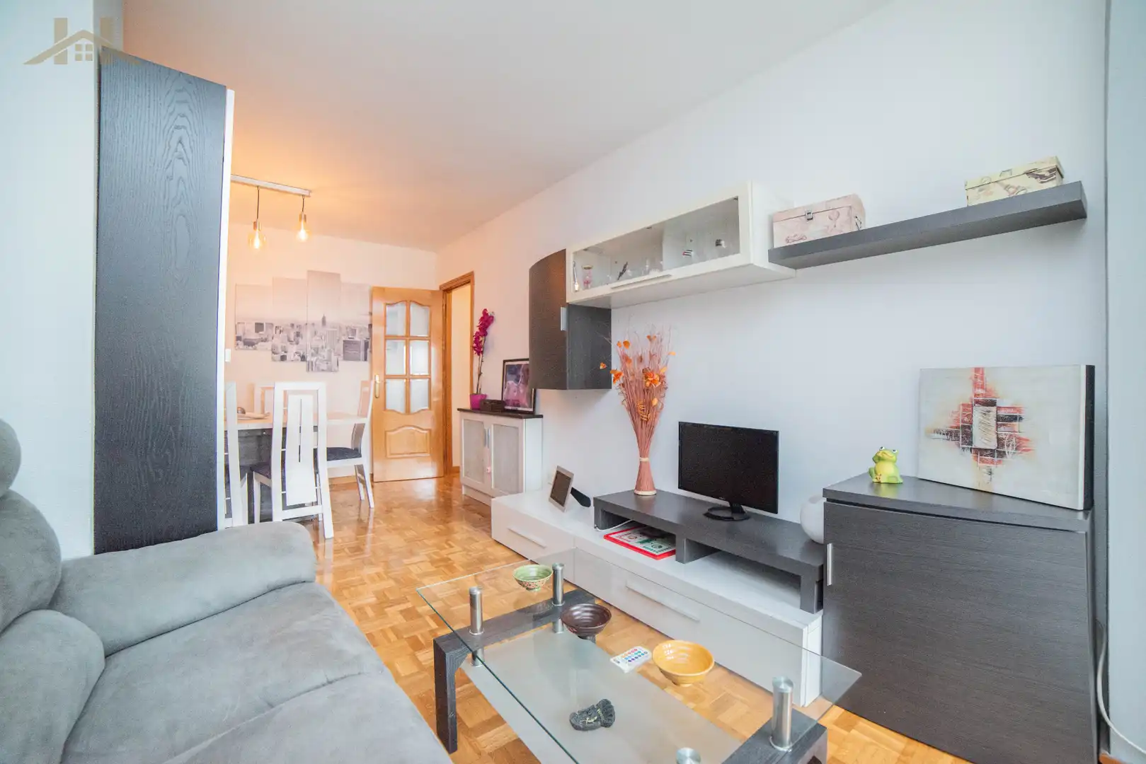 Living room of Flat for sale in Fuenlabrada  with Heating, Terrace and Storage room