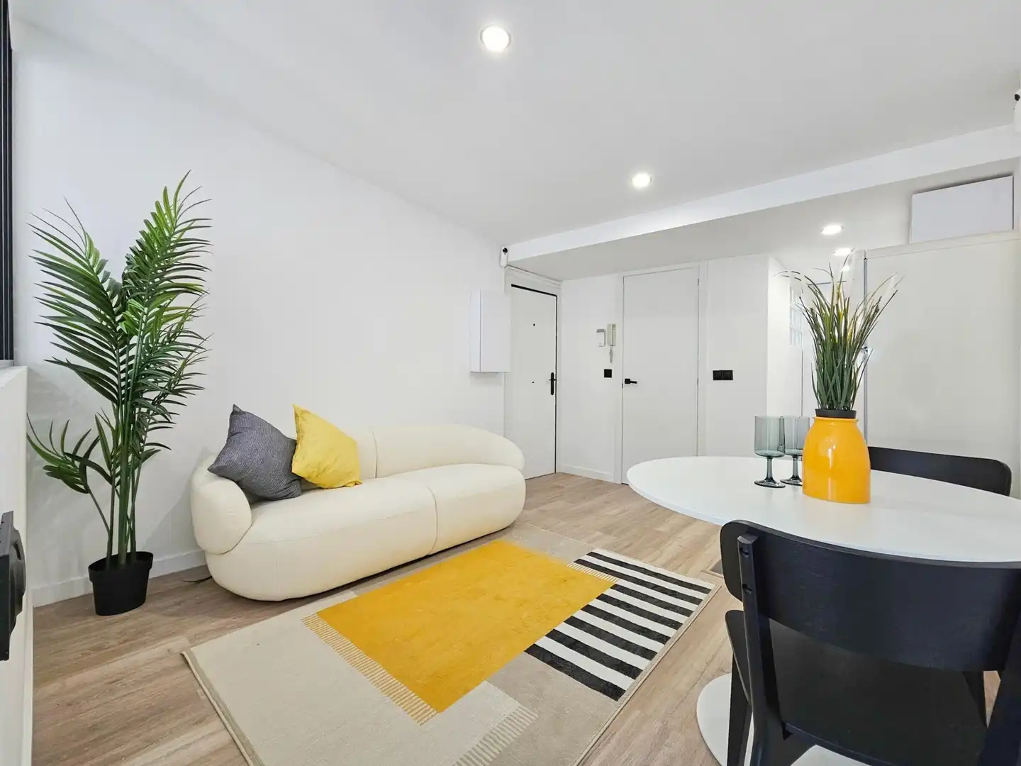 Wohnzimmer von Wohnung zum Verkauf in Barcelona mit Heizung und Terrasse