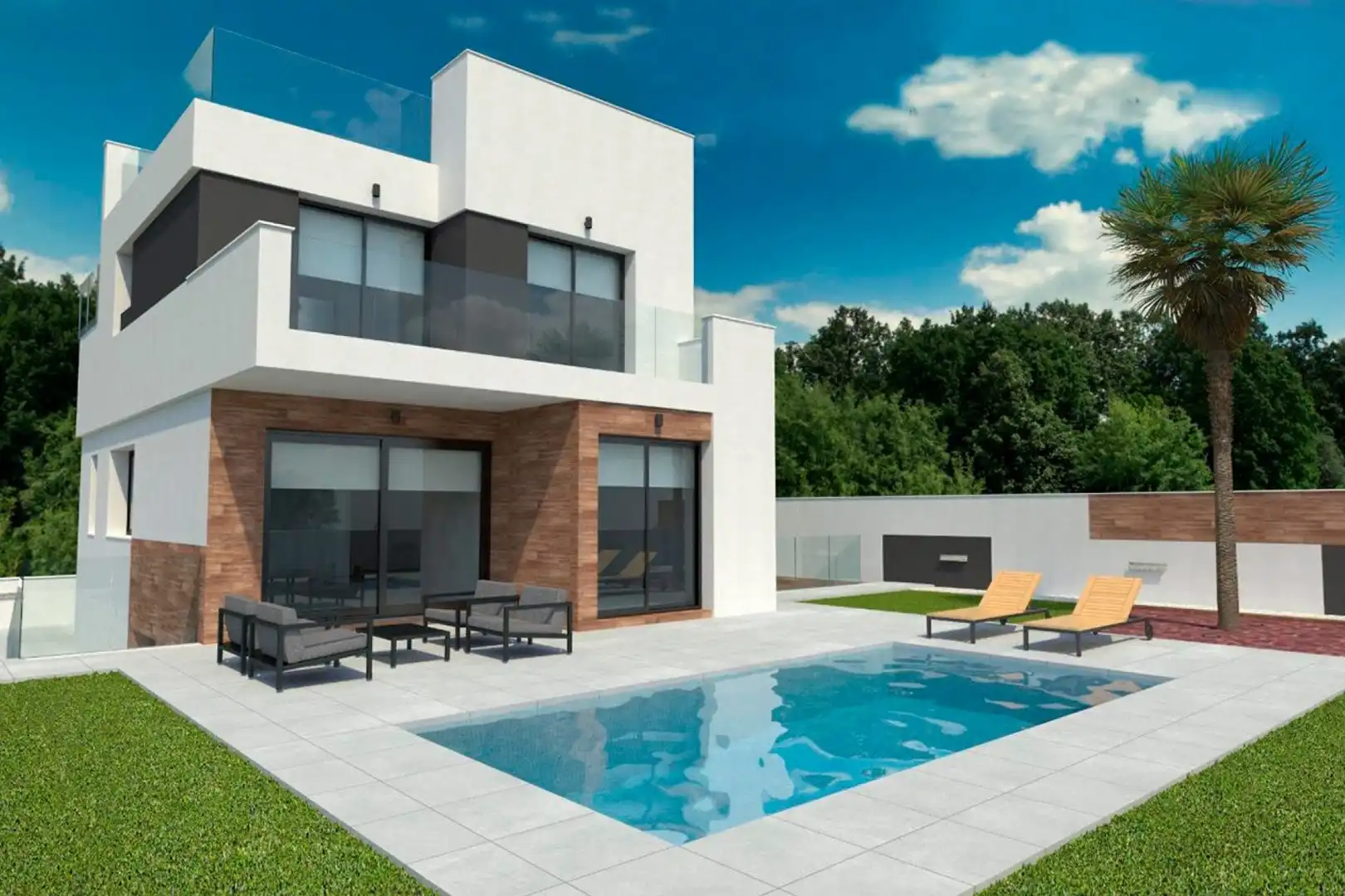 Chalet con terraza en venta en La Nucía, imagen 2