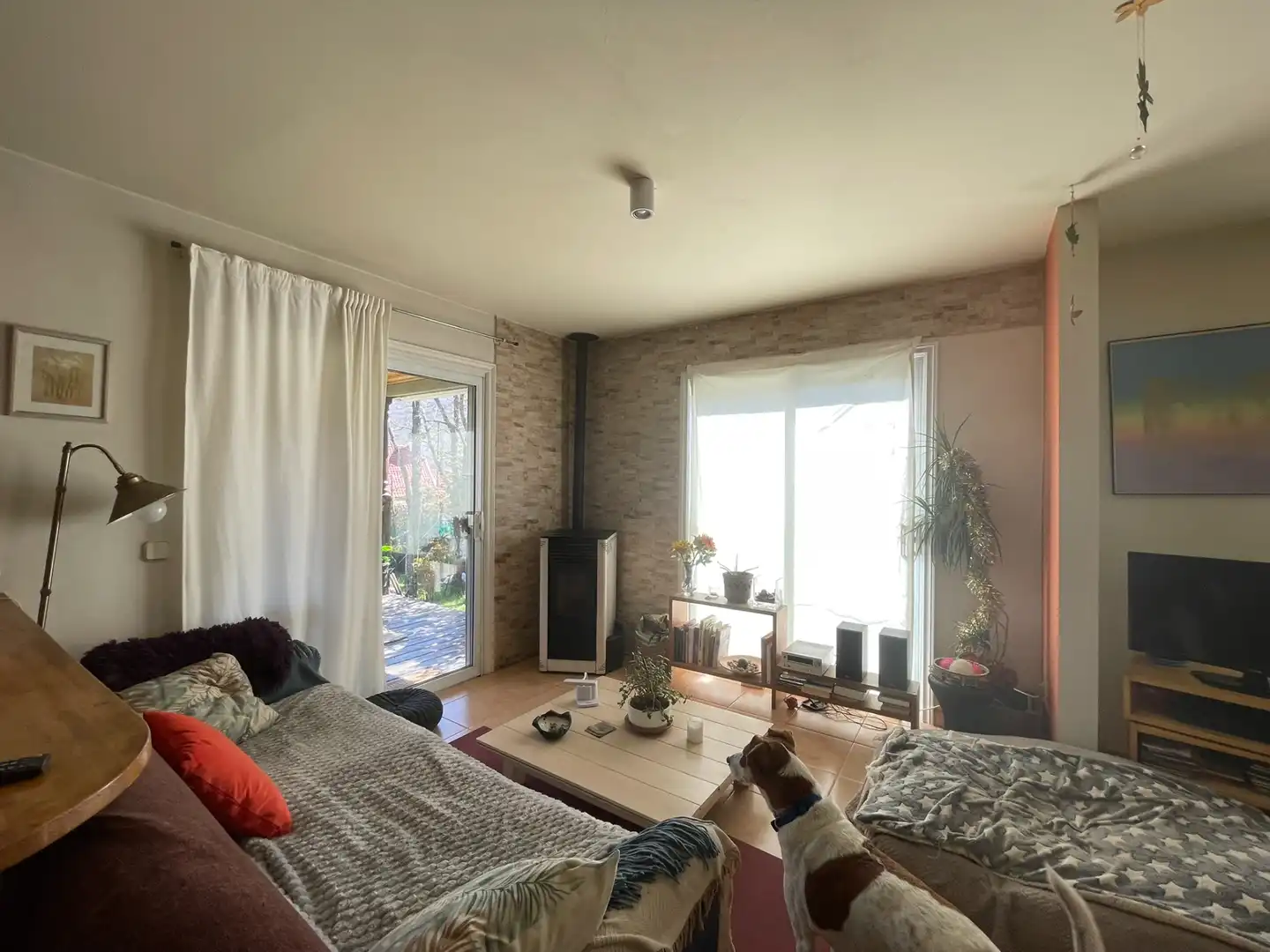 Sala de estar de Casa o chalet en venta en Cercedilla con Jardín privado y Piscina comunitaria