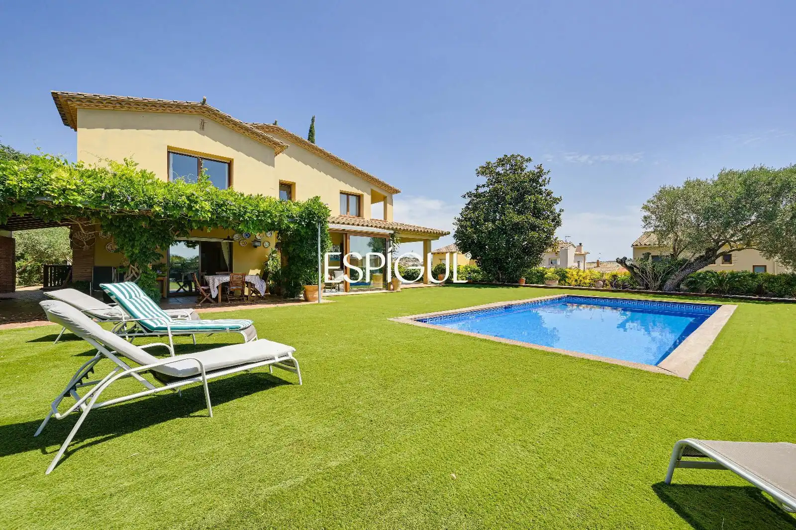 Jardín de Casa o chalet en venta en Mont-ras con Aire acondicionado, Calefacción y Parquet