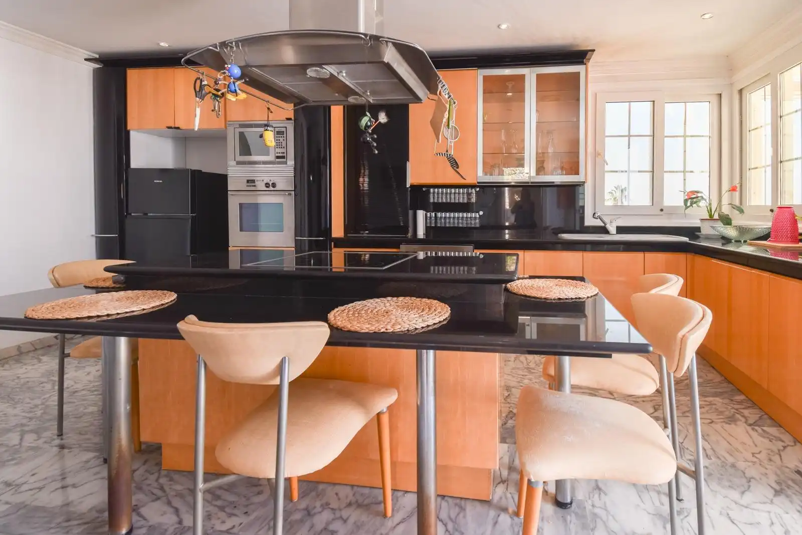 Cocina de Casa o chalet de alquiler en Rincón de la Victoria con Aire acondicionado, Calefacción y Jardín privado