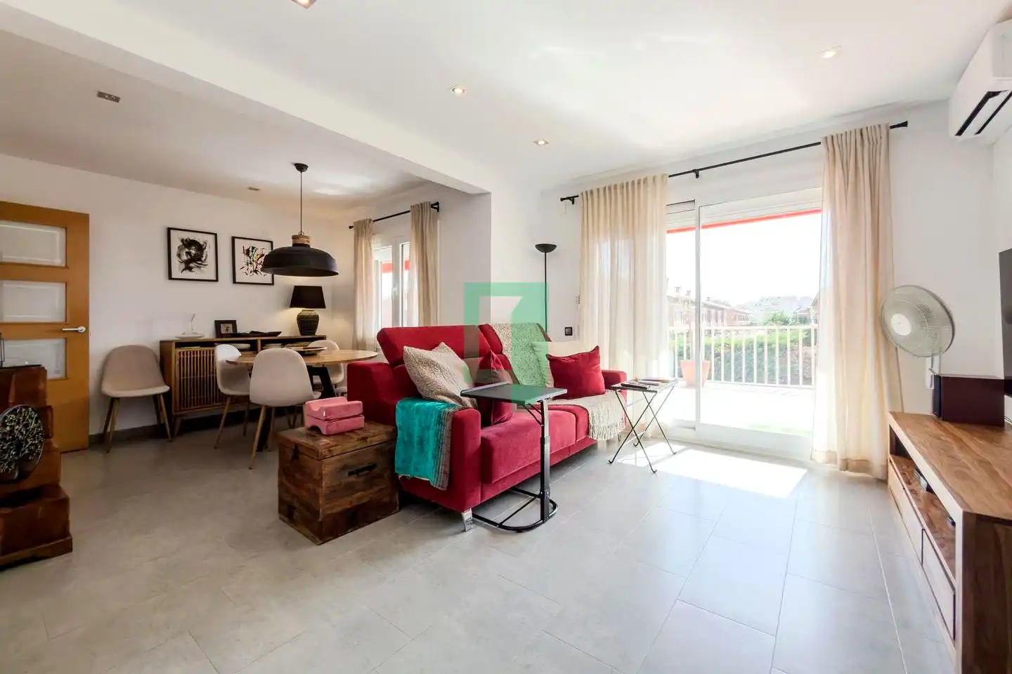 Living room of Flat for sale in Vilassar de Mar  with Air Conditioner, Heating and Terrace
