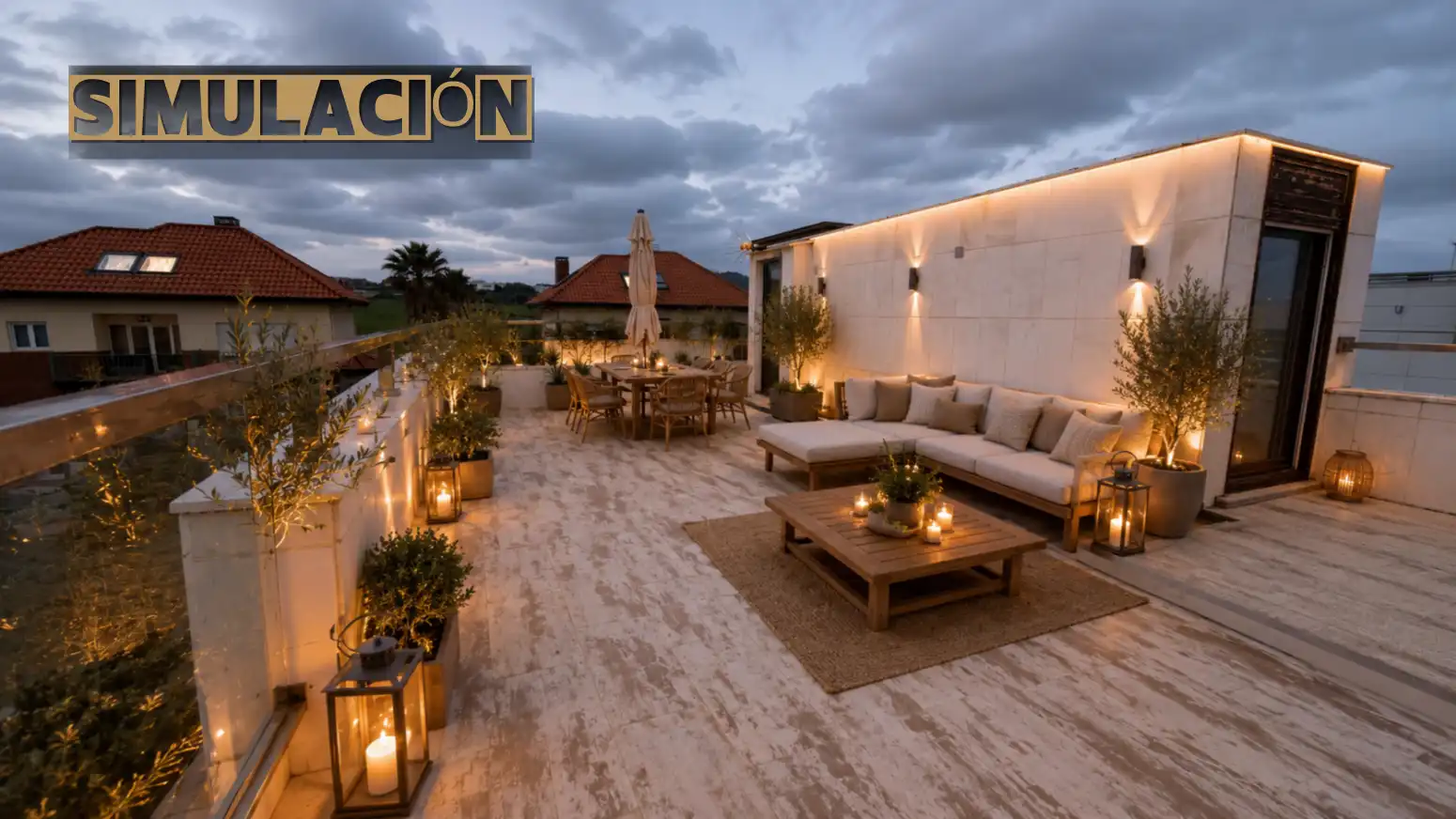 Terraza de Ático en venta en Piélagos con Calefacción, Jardín privado y Parquet