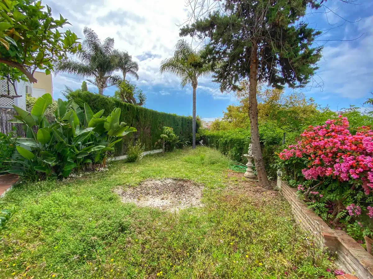 Garden of Detached homes for rent in Marbella  with Air Conditioner, Private garden and Terrace