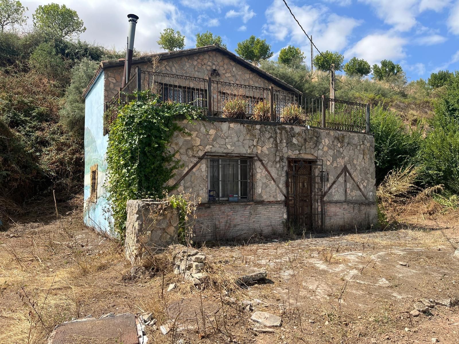 Vista exterior de Casa o xalet de lloguer en Arrúbal amb Terrassa