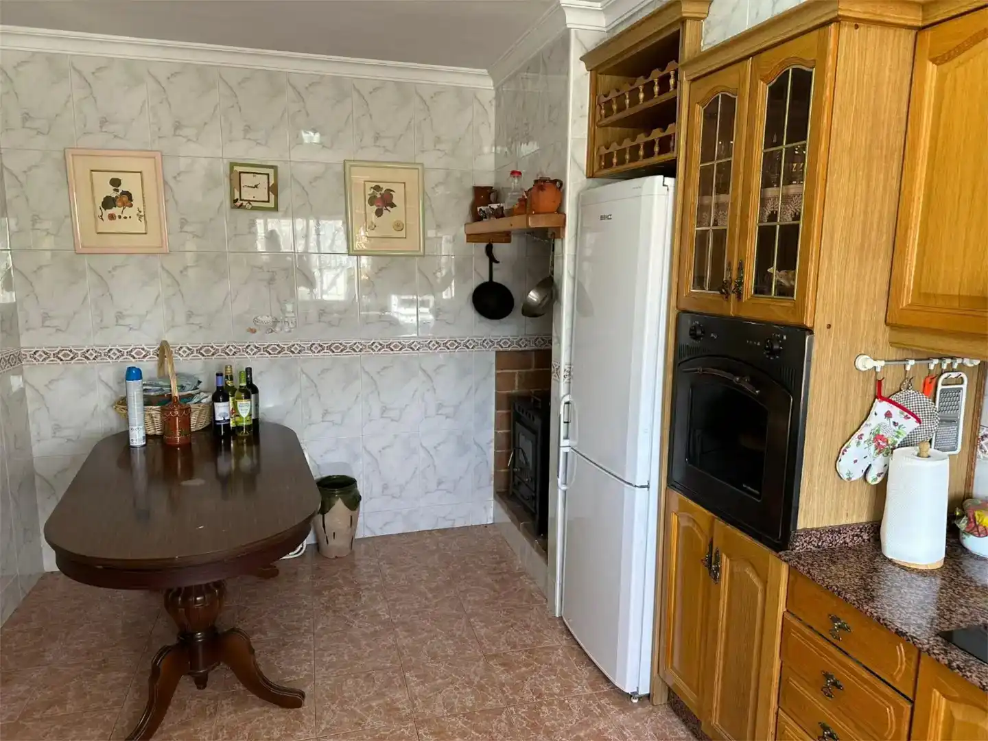 Cocina de Piso en venta en Letur con Jardín privado, Trastero y Amueblado