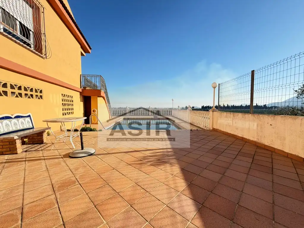 Terraza de Casa o chalet en venta en Alzira