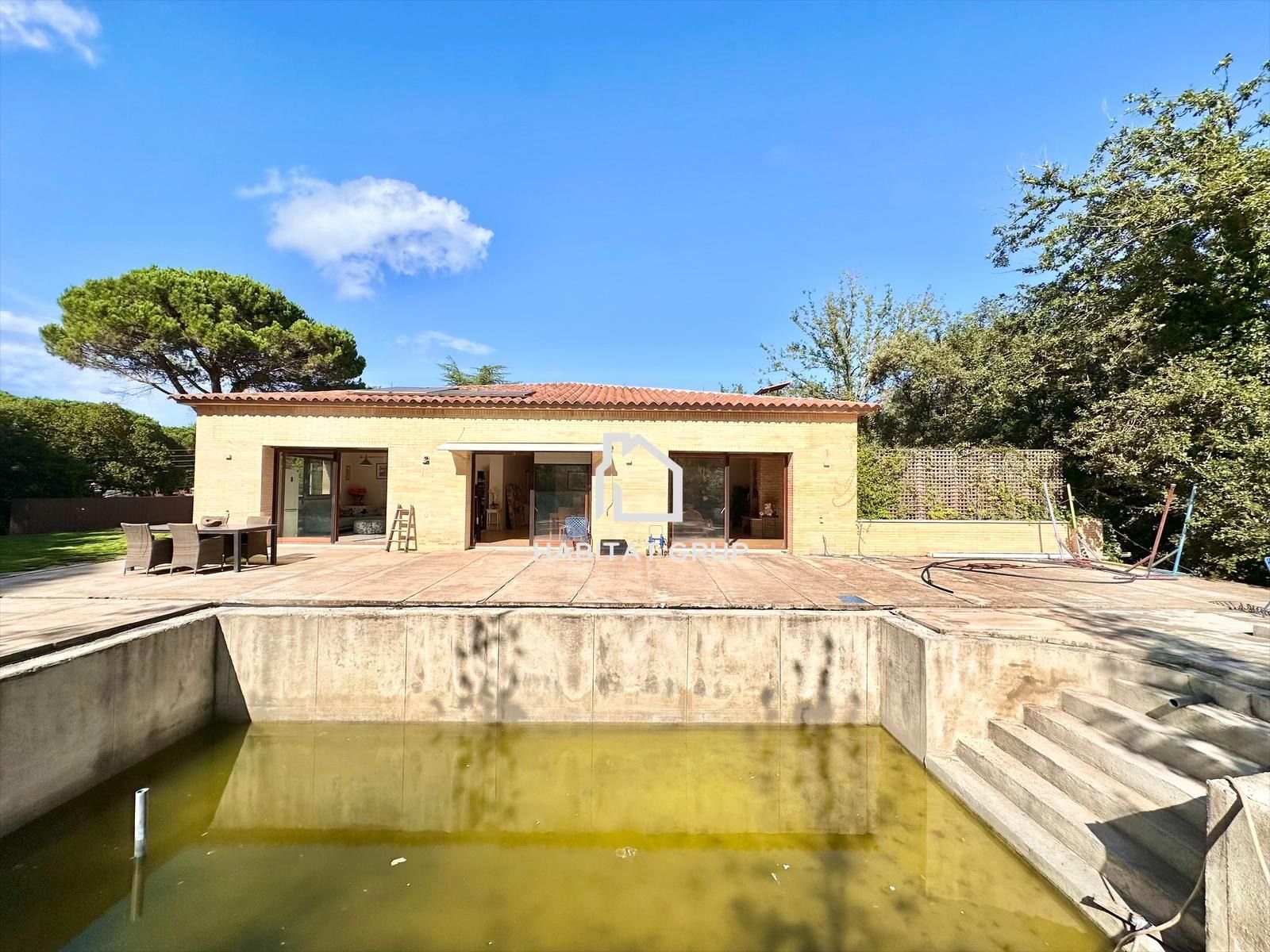 Exterior view of House or chalet for sale in Caldes de Malavella  with Heating, Private garden and Terrace