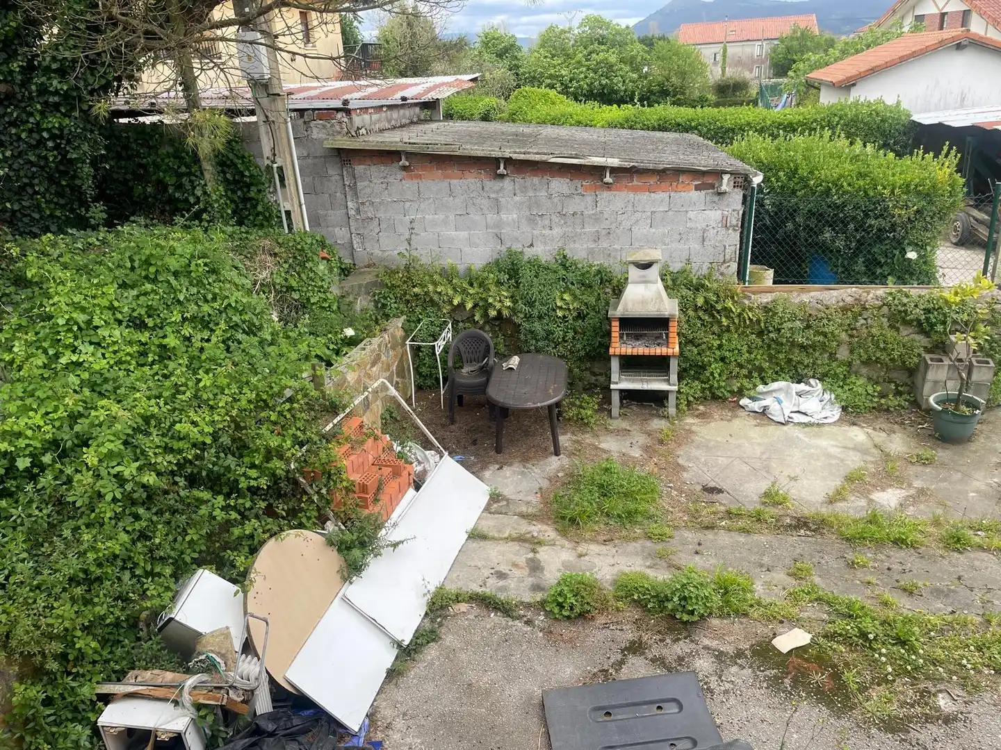 Garten von Einfamilien-Reihenhaus zum Verkauf in Bárcena de Cicero mit Terrasse und Balkon
