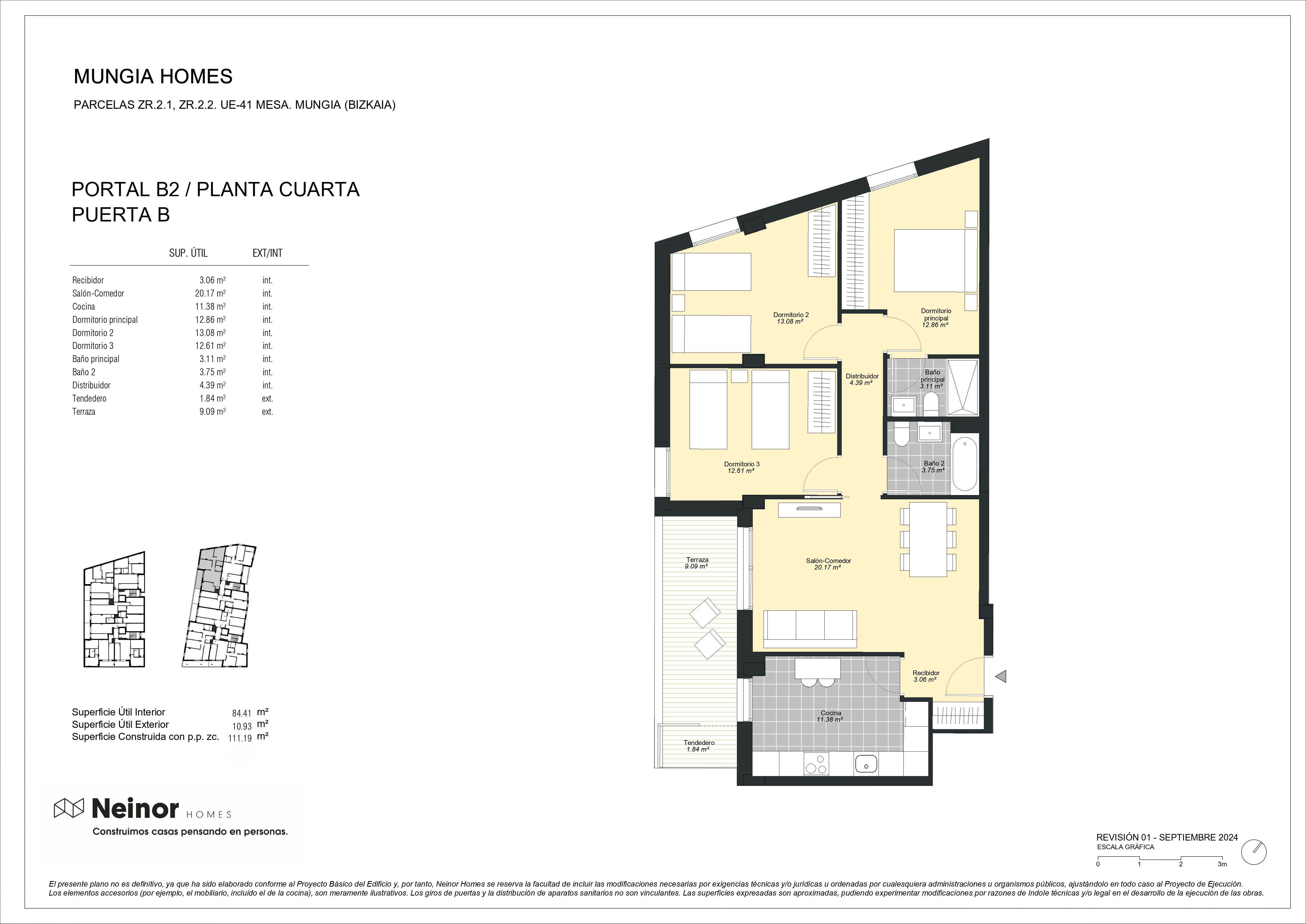 Flat for sale in   Calle Lauxeta Olerkari, Mungia