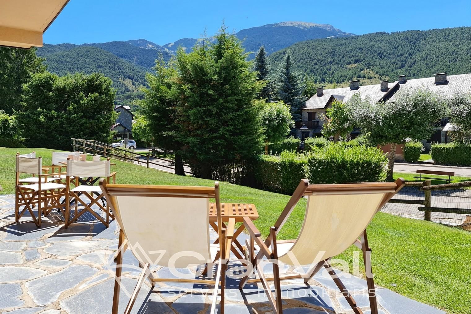 Terrace of Apartment for sale in Urús  with Heating, Terrace and Storage room