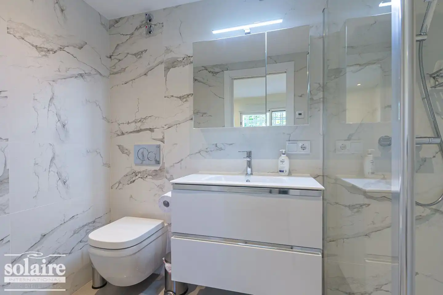 Bany de Apartament de lloguer en Altea amb Aire condicionat, Calefacció i Terrassa